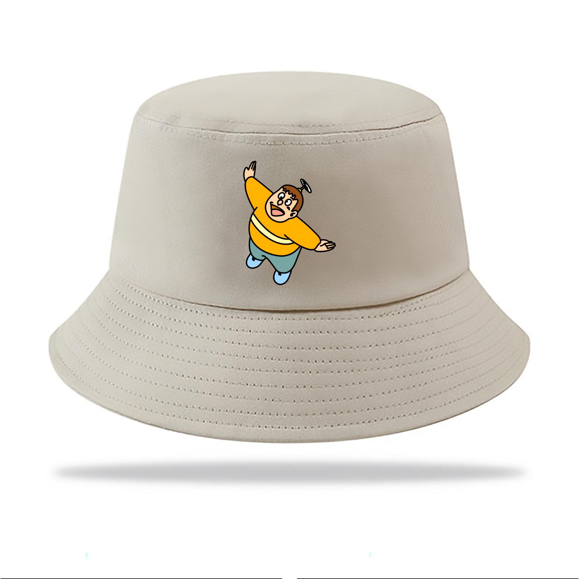 （画像用） ドラえもん 剛田武 Doraemon Gouta Takeshi アウトドア日除けバケットハット